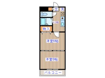 間取図 ロイヤルアネックス連坊