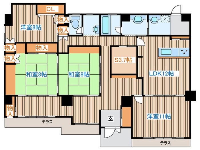 間取り図 名取ビル富弥
