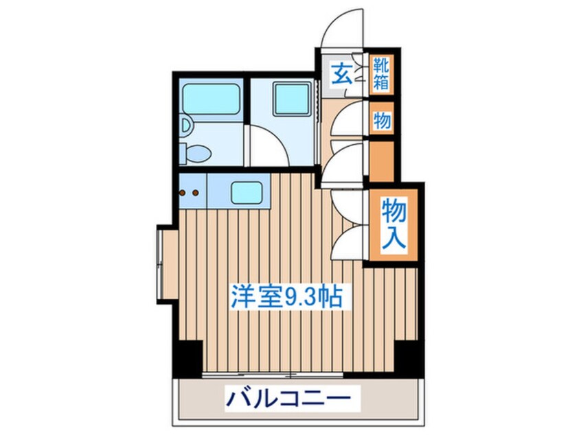 間取図 ロイヤルヒルズ台原Ⅰ