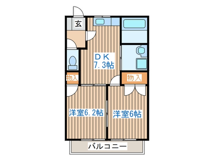 間取り図 グリ－ティング