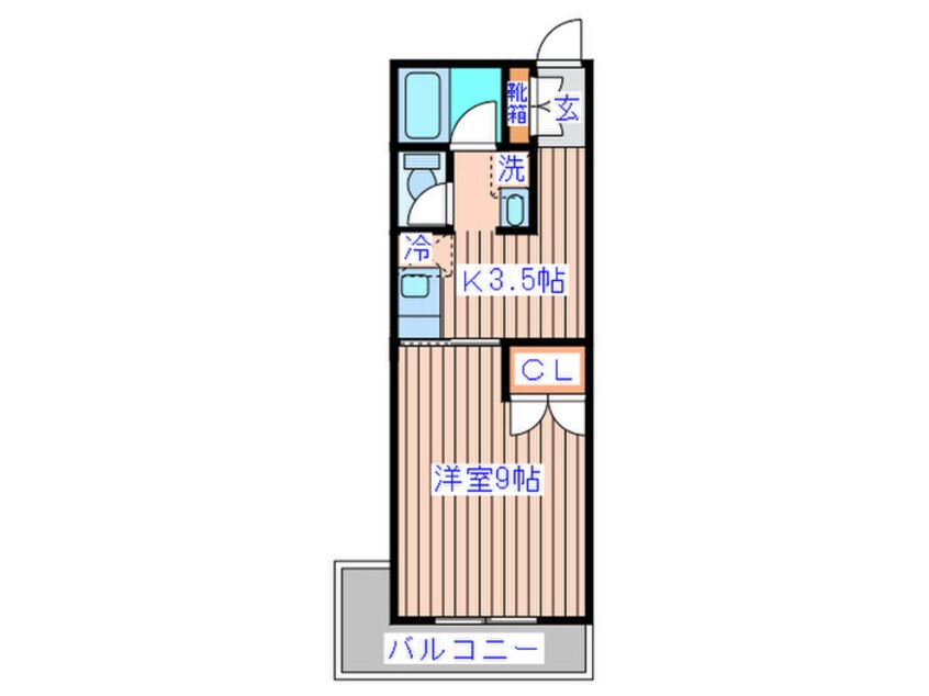 間取図 ＳＫＲハイツ２