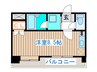 コ－ジ－コ－トこもれび館 1Rの間取り