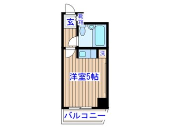 間取図 朝日プラザ一番町(302)