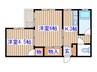 新木ﾋﾞﾙ 2Kの間取り