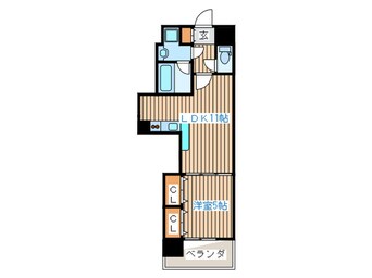 間取図 エスパ－ス長町南