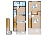 クラール 2LDKの間取り