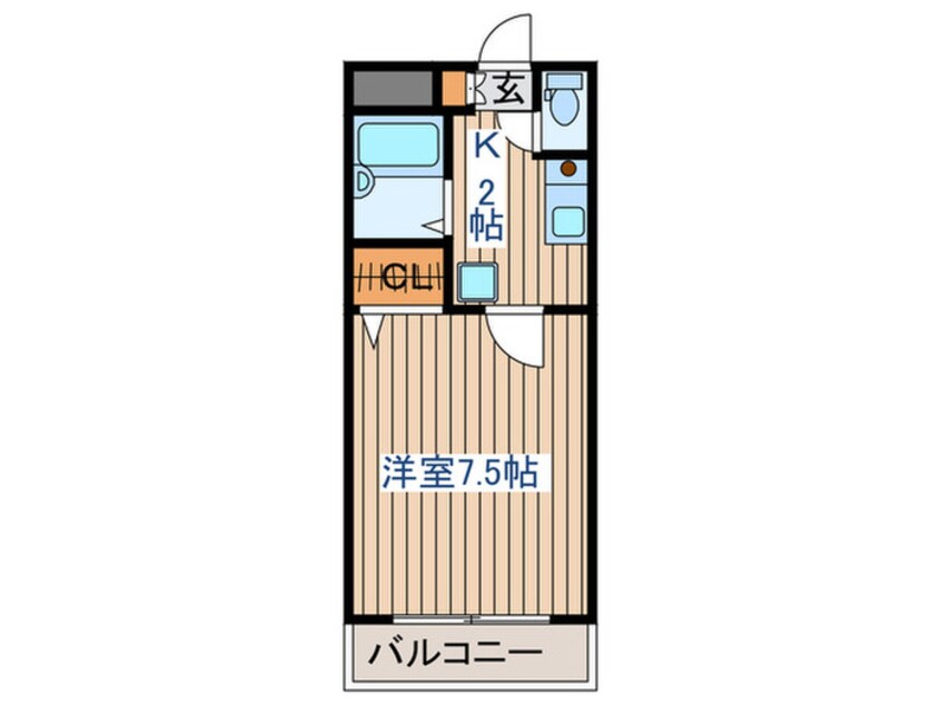 間取図 ミネイチビル