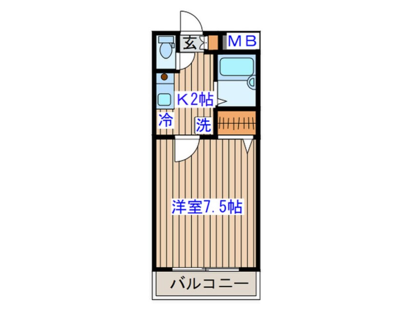 間取図 ミネイチビル