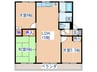 Ｃｏｒｐｏ　Ｋｙｏｄａｉ　Ａ 3LDKの間取り