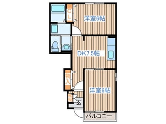 間取図 ル・ソレイユ