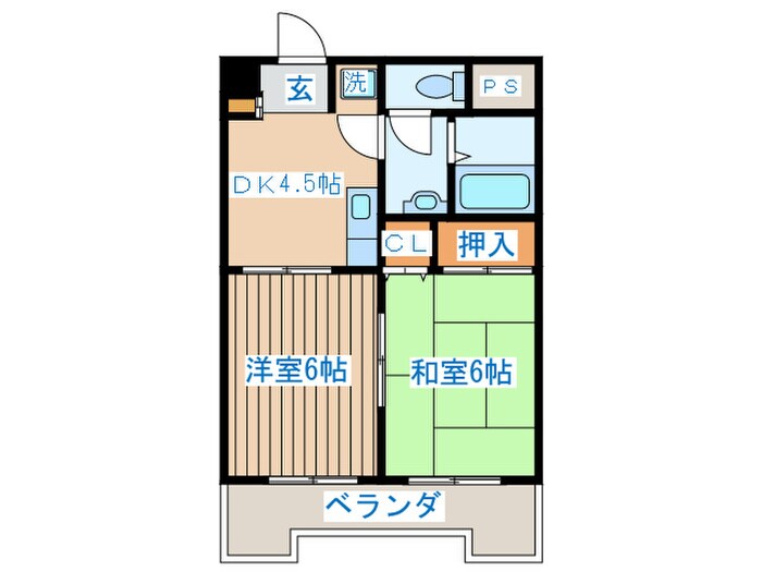 間取り図 第十三ショ－ケ－ビル