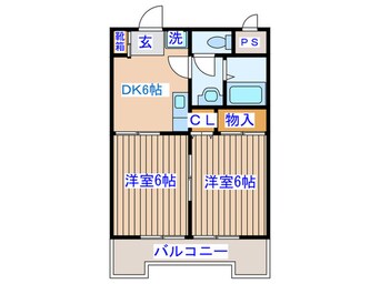 間取図 第十三ショ－ケ－ビル