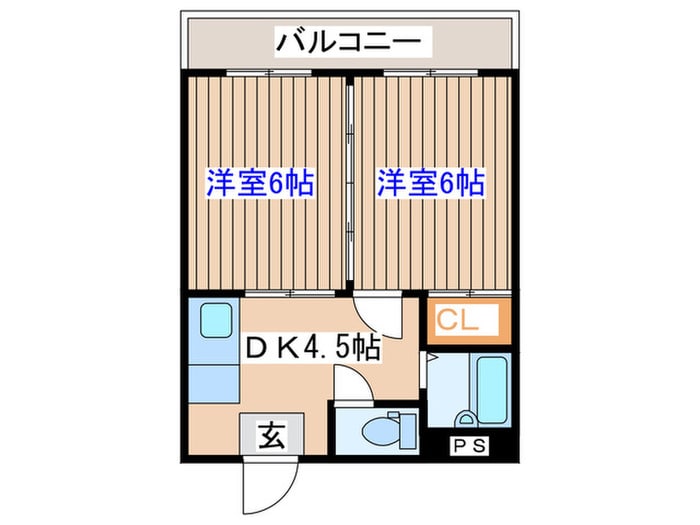 間取り図 中倉麻布マンション