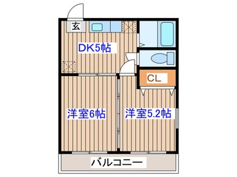 間取図 中倉麻布マンション