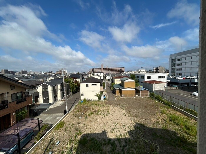 室内からの展望 中倉麻布マンション