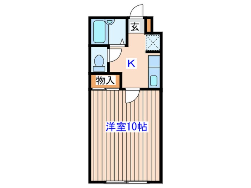 間取図 ショ－ケ－上杉一号館