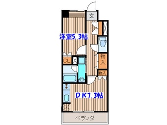 間取図 グランカーサ仙台五橋