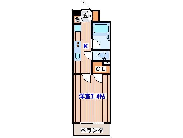 間取り図 グランカーサ仙台五橋