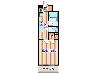 間取図 グランカーサ仙台五橋