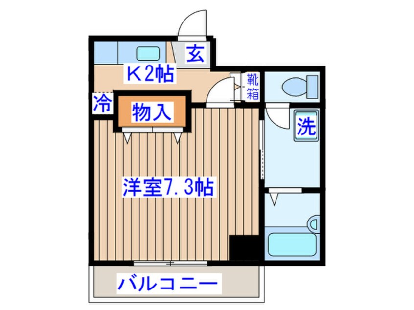 間取図 コットンＫ