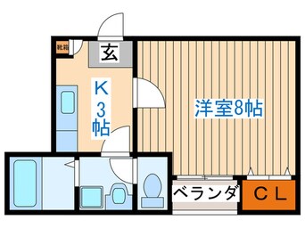間取図 シャイン太子堂