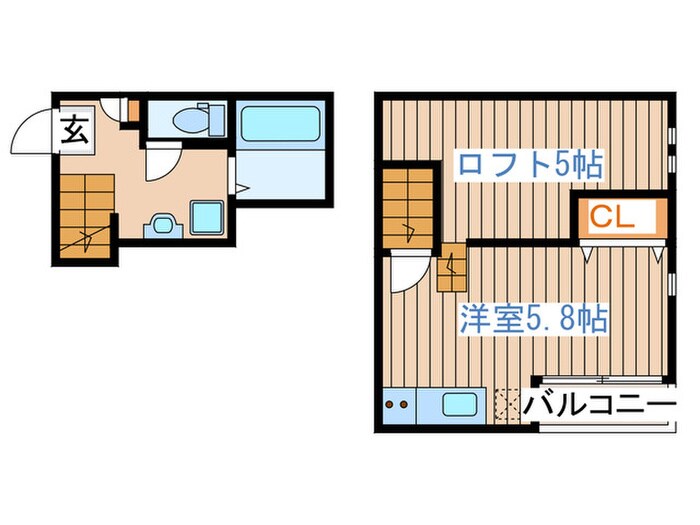 間取り図 ＲＩＺＥＳＴ連坊Ⅰ