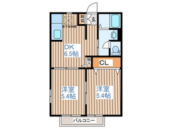 間取図 ベルデュール