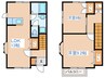 サバトシティジュレＮ 2LDKの間取り