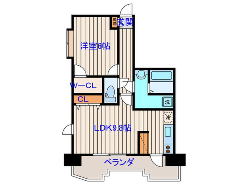 間取図 サンヴァ－リオ新田駅前Ⅶ