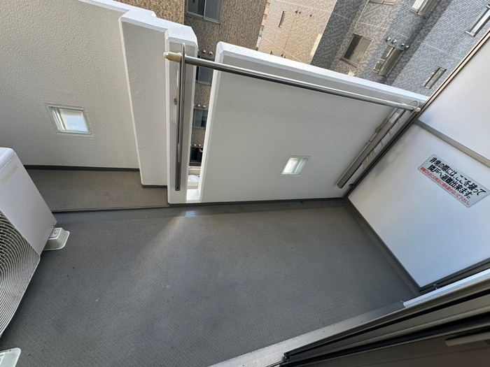 ベランダ・バルコニー サンヴァ－リオ新田駅前Ⅶ