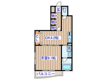 間取図 ｳﾞｨｱｰﾚ木ノ下二丁目ﾏﾝｼｮﾝ