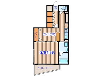 間取図 ｳﾞｨｱｰﾚ木ノ下二丁目ﾏﾝｼｮﾝ