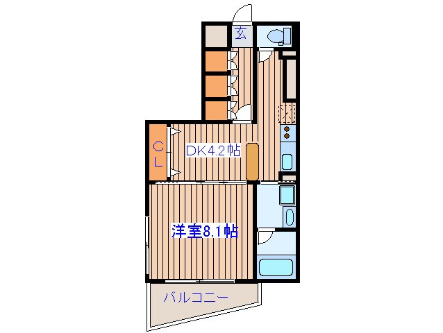 間取り図 ｳﾞｨｱｰﾚ木ノ下二丁目ﾏﾝｼｮﾝ