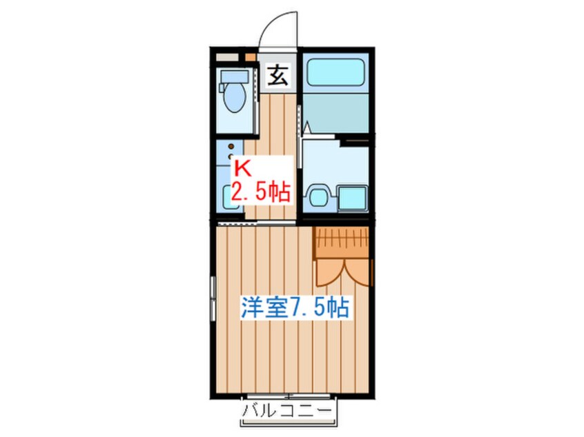 間取図 プランドール