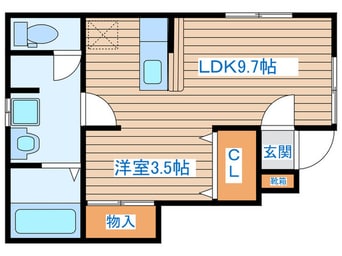 間取図 ヴァンベール落合