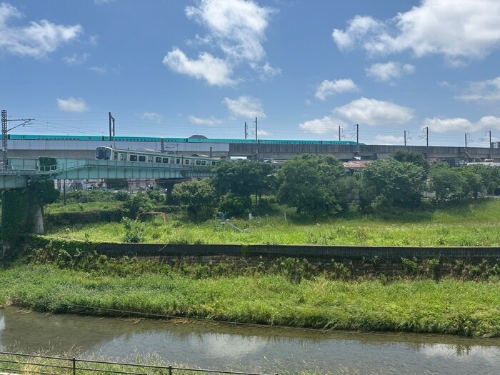 室内からの展望 山月荘
