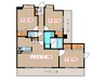 プライムア－バン長町一丁目 3LDKの間取り