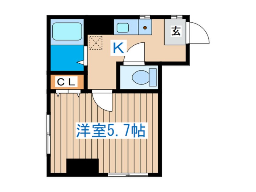 間取図 パ－ルハイム長町