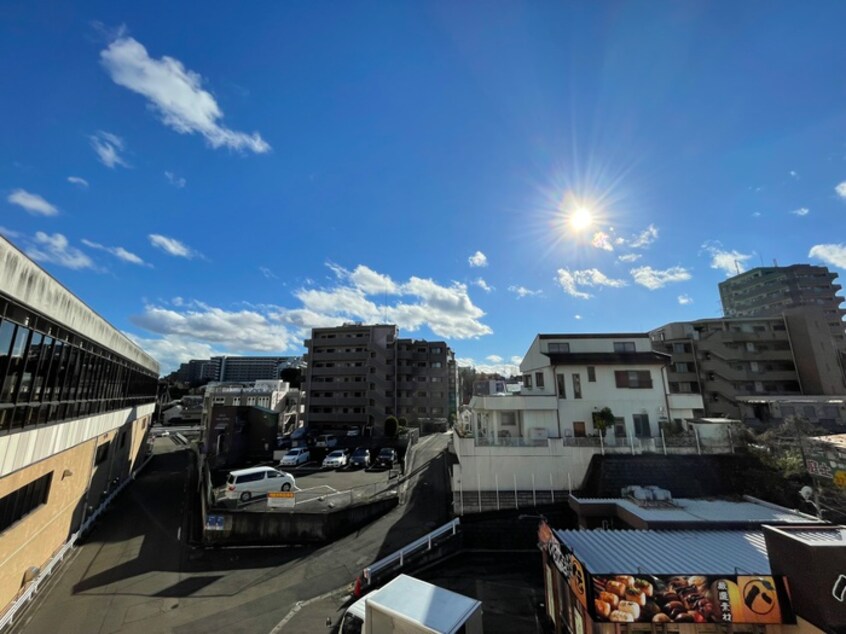 室内からの展望 八乙女深松マンション