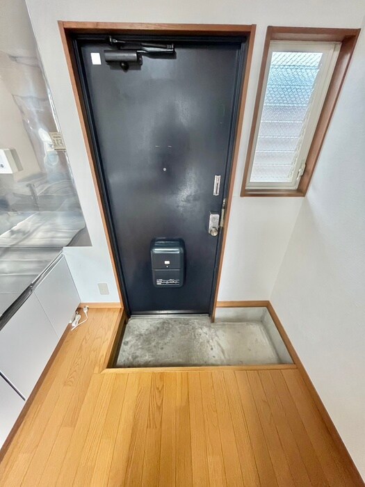 玄関 植木ハイツ５