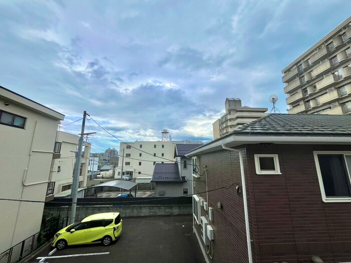 室内からの展望 植木ハイツ５