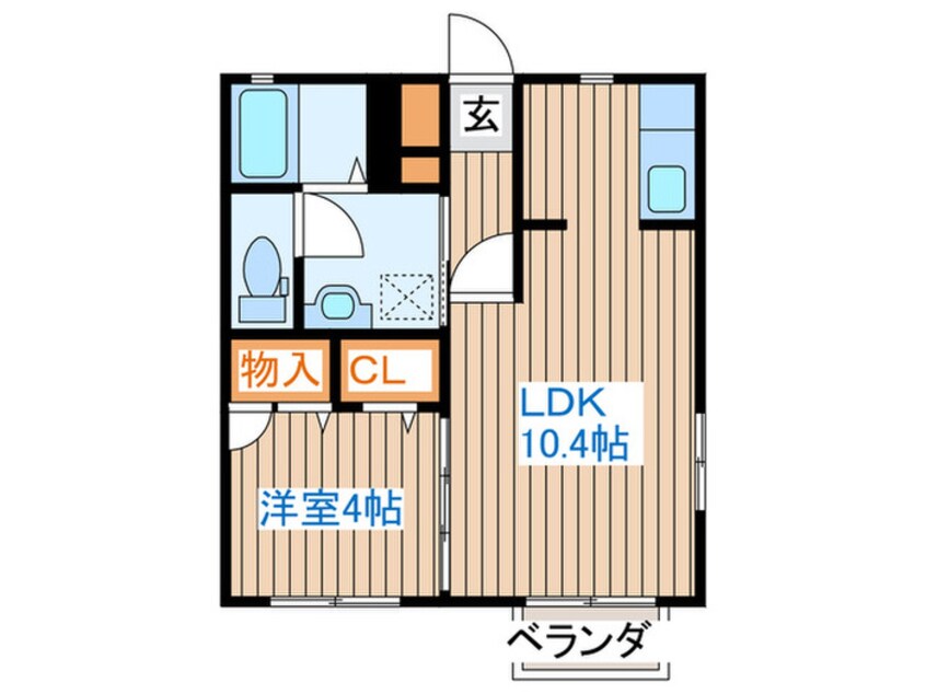 間取図 Alivio五輪