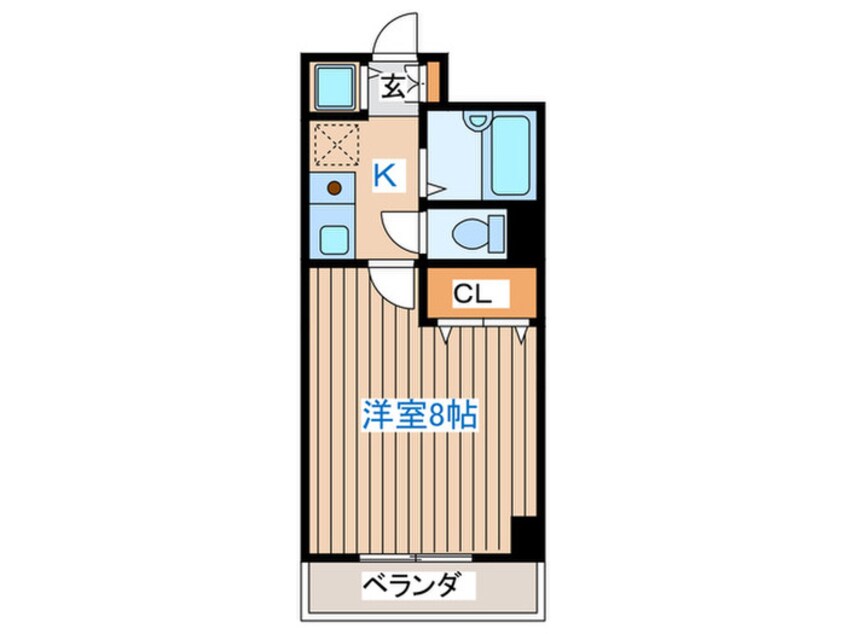間取図 マイプレイス宝蔵院