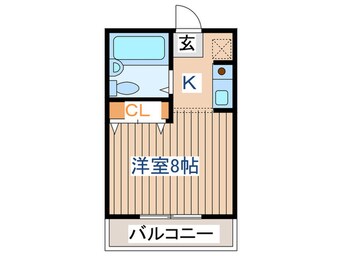 間取図 ガ－デンハイツ北杜