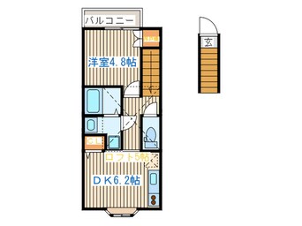 間取図 シオンコート富沢