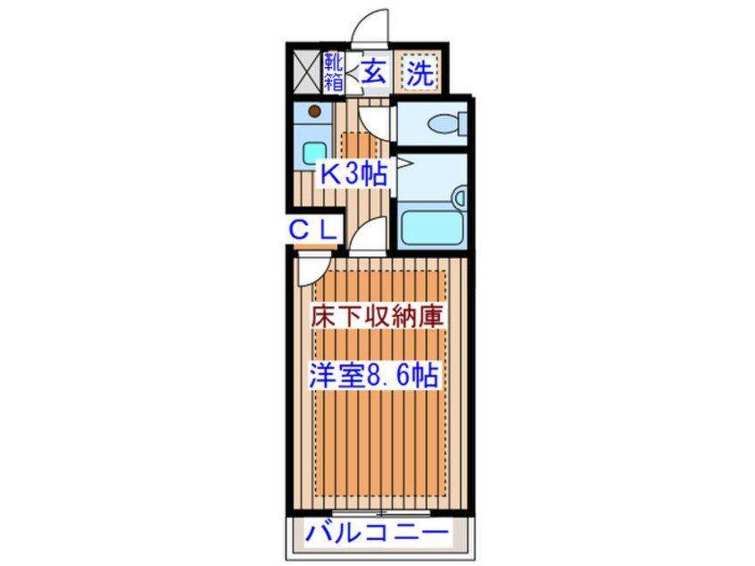 間取図 ル－メスト原町