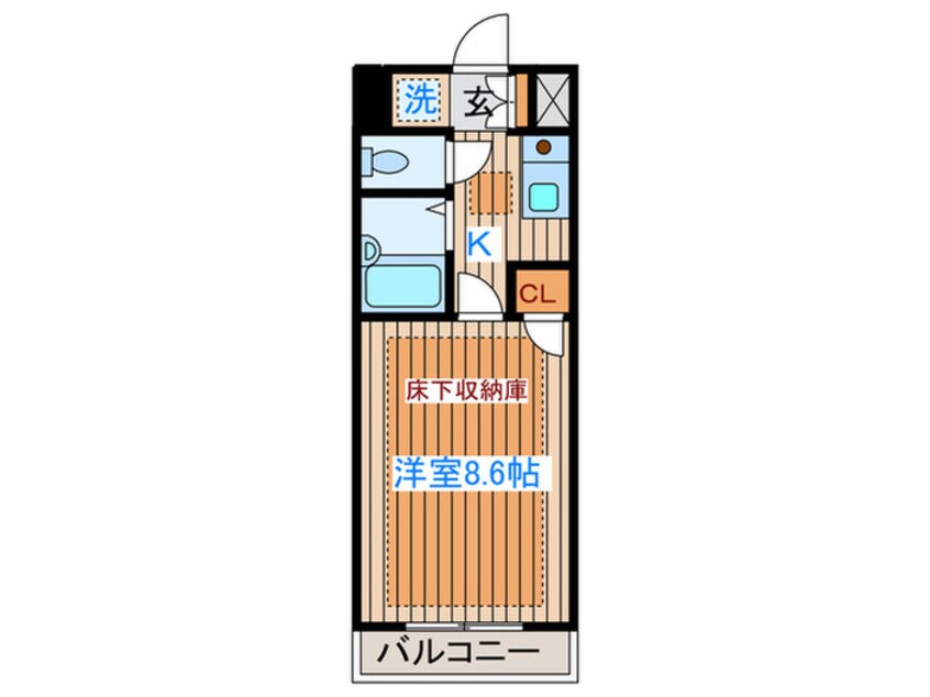 間取図 ル－メスト原町