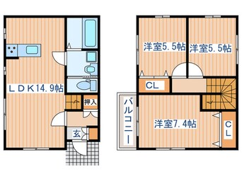 間取図 ネィビー　パーク