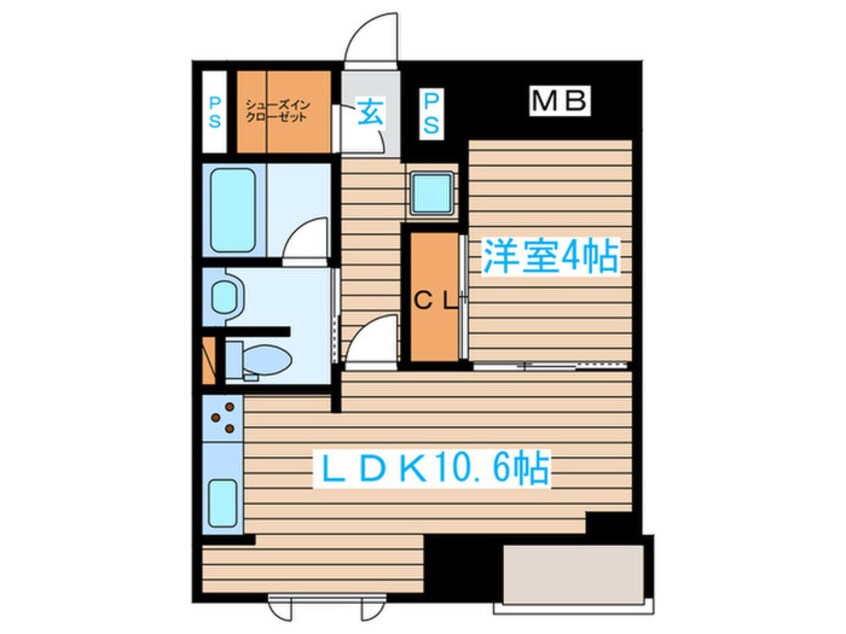 間取図 第二桃李園ビル