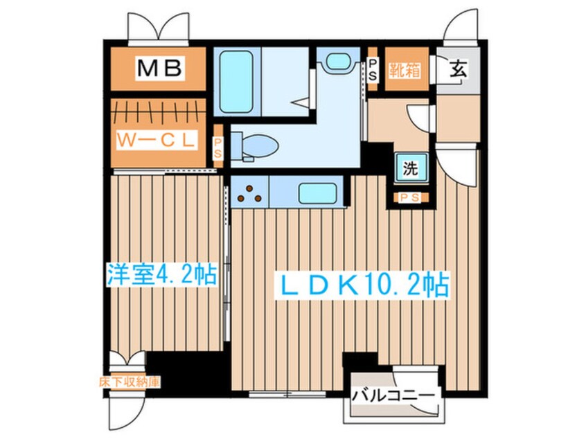 間取図 第二桃李園ビル